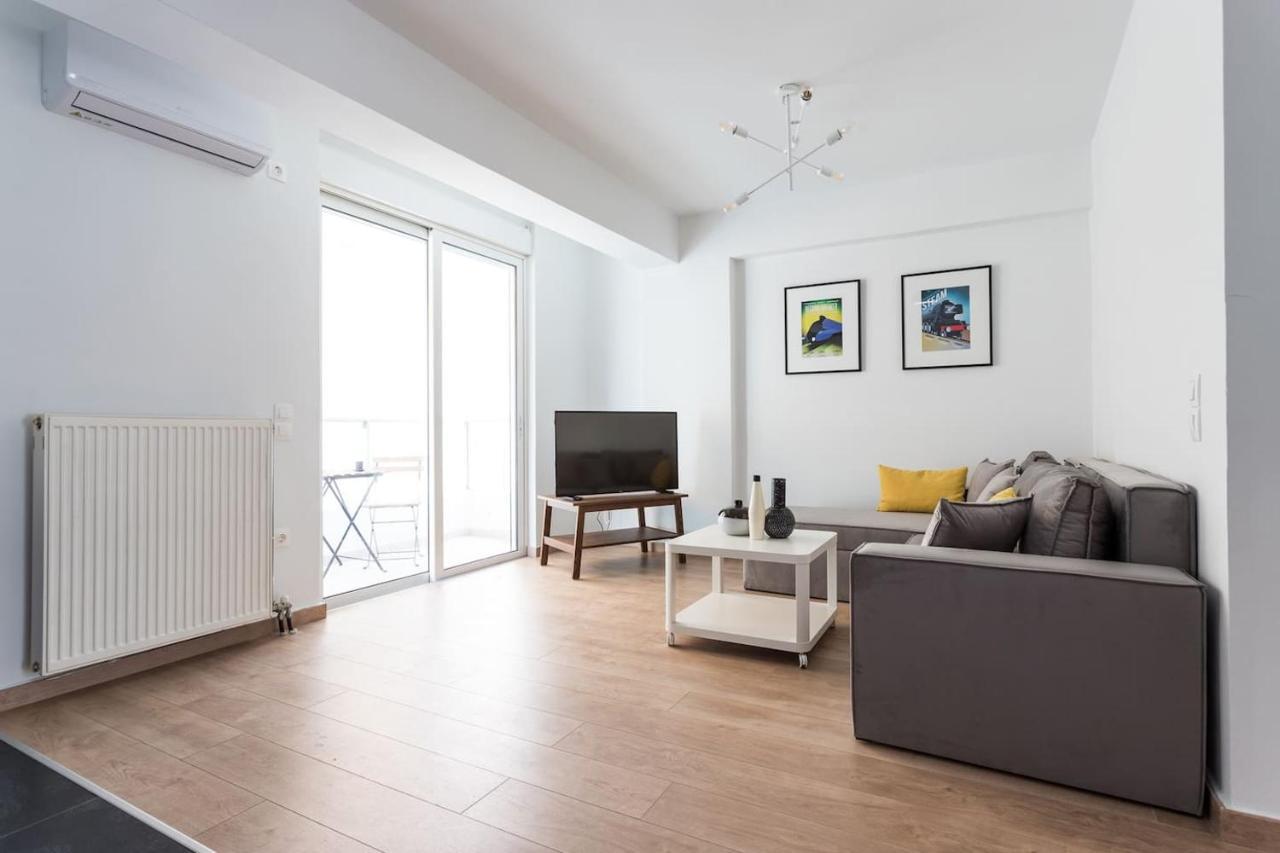 Stunning Flat With Lovely Terrace & Parking Garage 雅典 外观 照片