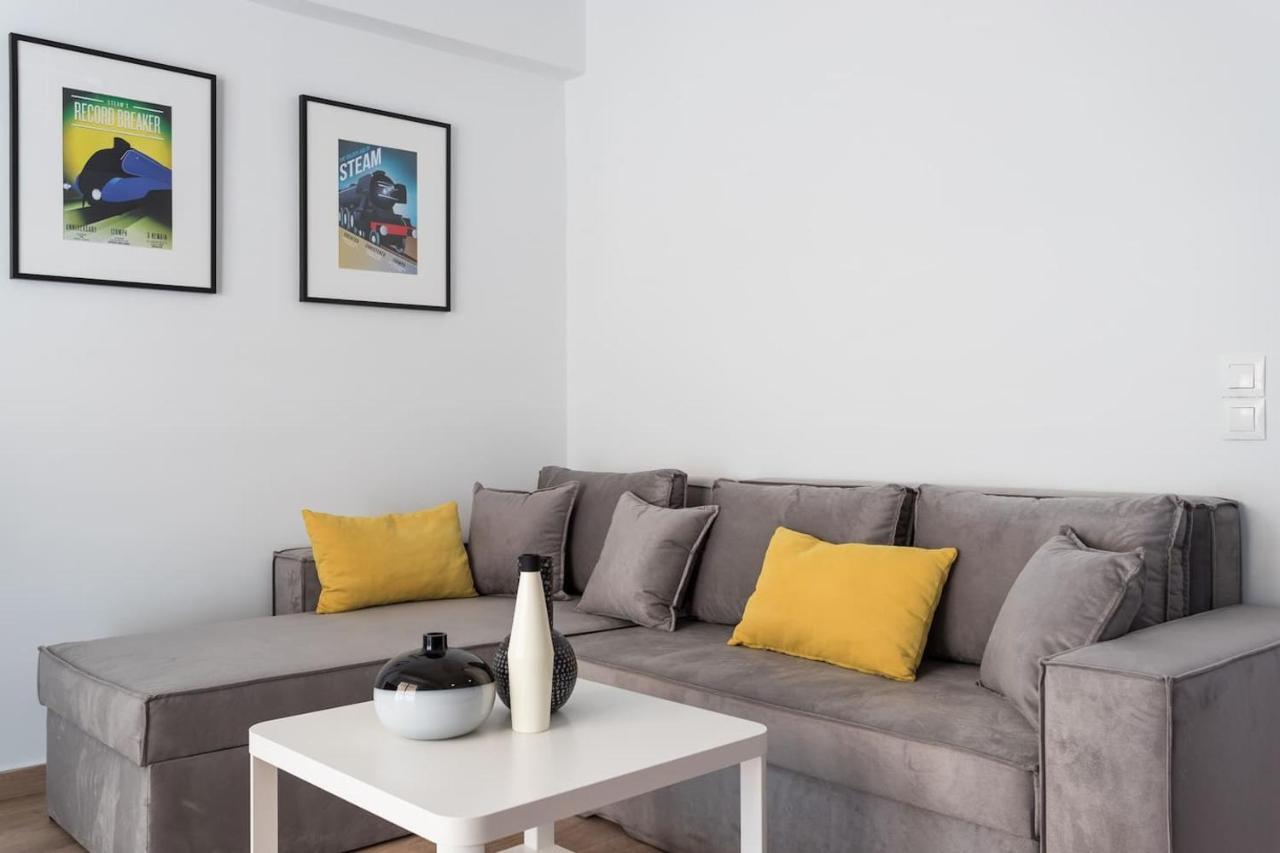 Stunning Flat With Lovely Terrace & Parking Garage 雅典 外观 照片