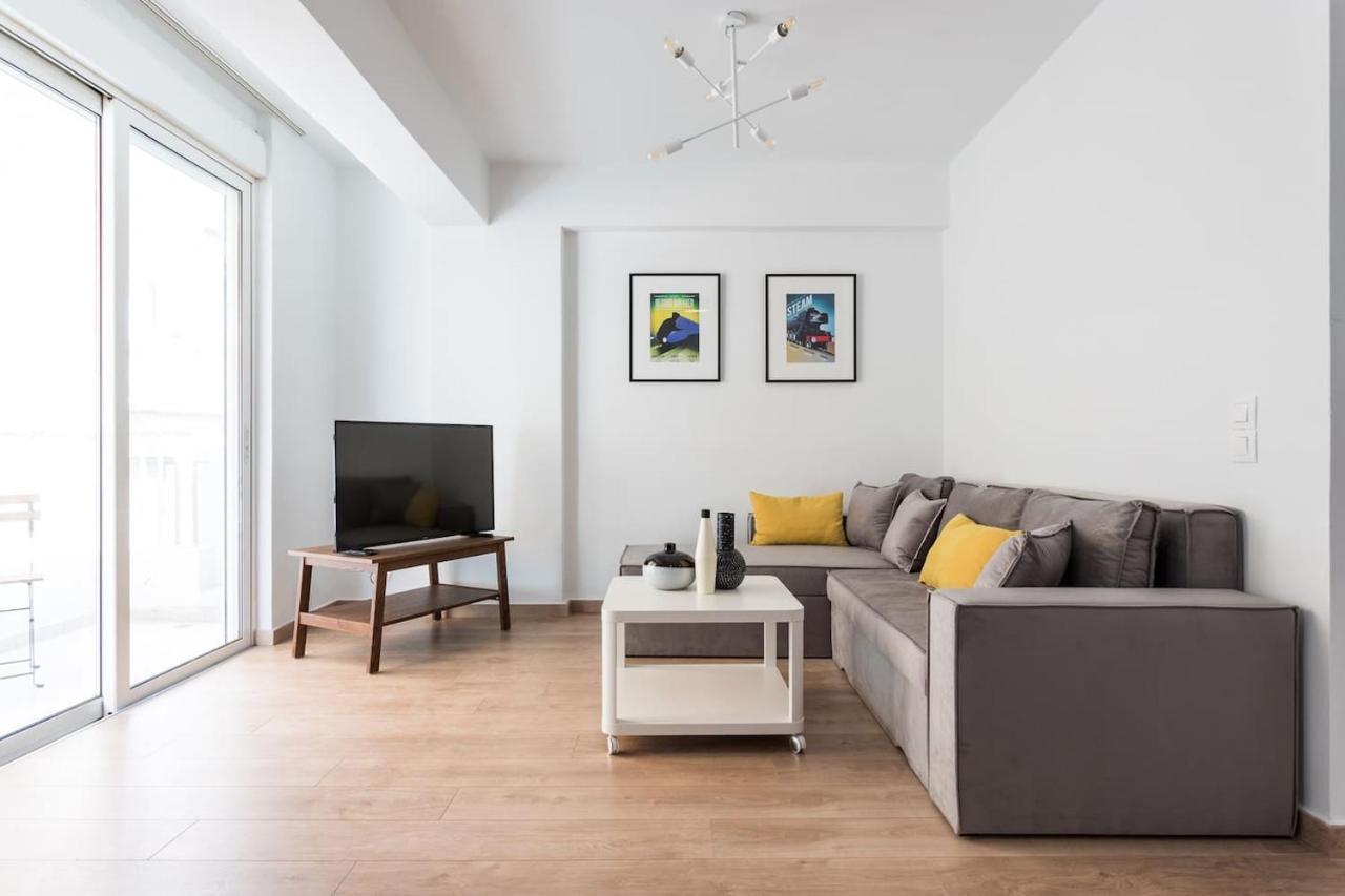 Stunning Flat With Lovely Terrace & Parking Garage 雅典 外观 照片
